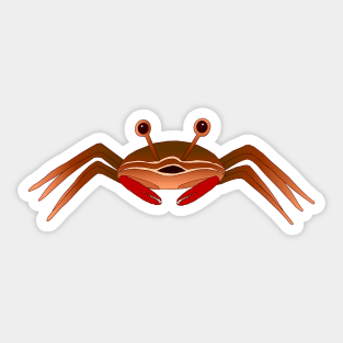 Crabby the Crab Sticker